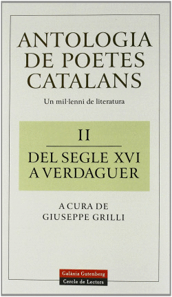 ANTOLOG�A DE POETES CATALANS. VOL.II