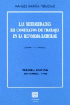 LAS MODALIDADES DE CONTRATOS DE TRABAJO EN LA REFORMA LABORAL.