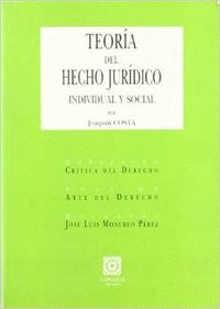 TEOR�A DEL HECHO JUR�DICO INDIVIDUAL Y SOCIAL