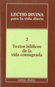 2.LECTIO DIVINA VIDA DIARIA TEXTOS BIBLICOS VIDA CONSAGRADA