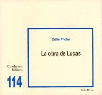 114.OBRA LUCAS .(CUADERNOS BIBLICOS)