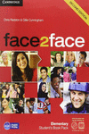 FACE2FACE FOR SPANISH SPEAKERS ELEMENTARY STUDENT'S PACK(STUDENT'S BOOK WITH DVD