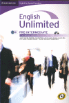 ENGLISH UNLIMITED FOR SPANISH SPEAKERS PRE-INTERMEDIATE COURSEBOOK WITH E-PORTFO