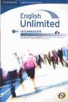 ENGLISH UNLIMITED FOR SPANISH SPEAKERS INTERMEDIATE COURSEBOOK WITH E-PORTFOLIO