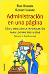 ADMINISTRACI�N EN UNA P�GINA