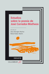 ESTUDIOS SOBRE LA POES�A DE JOS� CORREDOR-MATHEOS