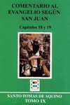 COMENTARIO AL EVANGELIO SEG�N SAN JUAN T.IX