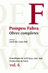 OBRES COMPLETES DE POMPEU FABRA, 6