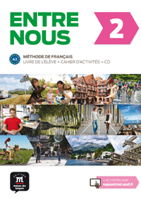 ENTRE NOUS 2. LIVRE DE L'�L�VE + CAHIER D'ACTIVIT�S + CD