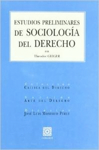 ESTUDIOS DE SOCIOLOG�A DEL DERECHO