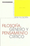 FILOSOF�A, G�NERO Y PENSAMIENTO CR�TICO