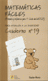 MATEM�TICAS F�CILES 19, EDUCACI�N PRIMARIA