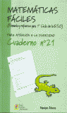 MATEM�TICAS F�CILES 21, EDUCACI�N PRIMARIA