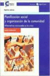 PLANIFICACI�N SOCIAL Y ORGANIZACI�N DE LA COMUNIDAD