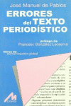 ERRORES DEL TEXTO PERIOD�STICO