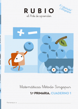 MATEM�TICAS 3 CUADERNOS. M�TODO SINGAPUR 1�PRIMARIA RUBIO