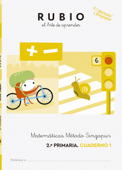 MATEM�TICAS 3 CUADERNOS.M�TODO SINGAPUR 2.� PRIMARIA RUBIO