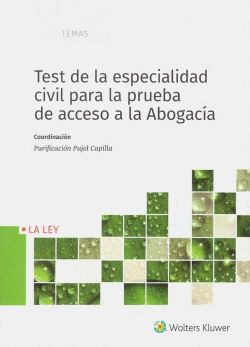 TEST DE LA ESPECIALIDAD CIVIL PARA LA PRUEBA DE ACCESO A LA ABOGACA