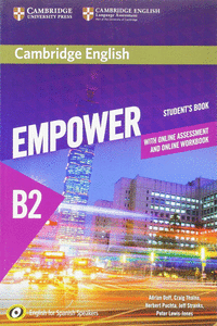 CAMBRIDGE ENGLISH EMPOWER FOR SPANISH SPEAKERS B2 STUDENT'S BOOK WITH ONLINE ASS