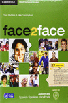 FACE2FACE FOR SPANISH SPEAKERS ADVANCED STUDENT'S BOOK PACK (STUDENT'S BOOK WITH