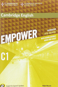 CAMBRIDGE ENGLISH EMPOWER FOR SPANISH SPEAKERS C1 WORKBOOK WITH ANSWERS WITH DOW