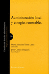 ADMINISTRACI�N LOCAL Y ENERG�AS RENOVABLES