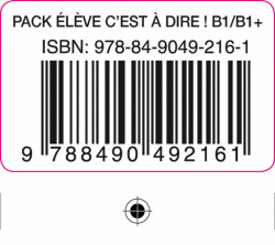 C'EST A DIRE B1/B1+ PACK ELEVES