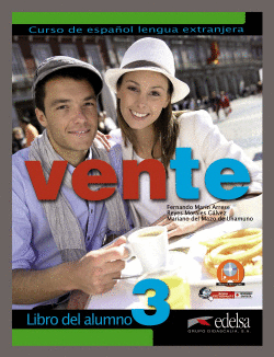 VENTE 3. LIBRO ALUMNO