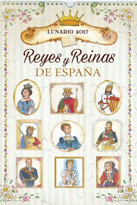LUNARIO DE LOS REYES DE ESPA�A 2017