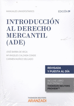 INTRODUCCIN AL DERECHO MERCANTIL (ADE) (DO)