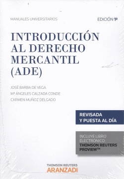 INTRODUCCI�N AL DERECHO MERCANTIL (ADE) (D�O)