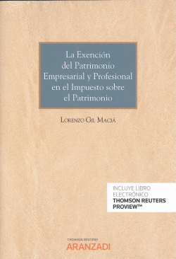 EXENCI�N DEL PARTIMONIO EMPRESARIAL Y PROFESIONAL EN EL IMPUESTO SOBRE EL PARTIM