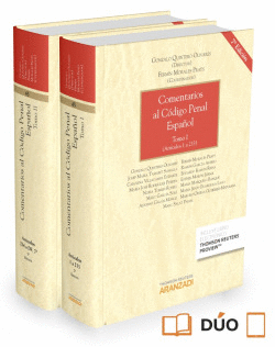 COMENTARIOS AL CODIGO PENAL ESPA�OL [2 TOMOS] (PAPEL + E-BOOK)