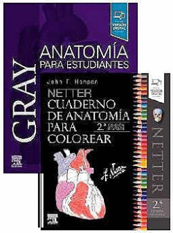 PACK ANATOM�A PARA ESTUDIANTES +NETTER. CUADERNO DE ANATOM�A PARA COLOREAR
