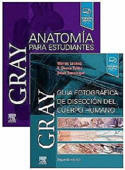 PACK ANATOM�A PARA ESTUDIANTES. GRAY. FOTOGRAF�A DE DISECCI�N DEL CUERPO HUMANO