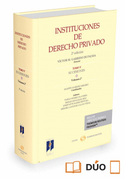 INSTITUCIONES DE DERECHO PRIVADO TOMO V VOLUMEN 2