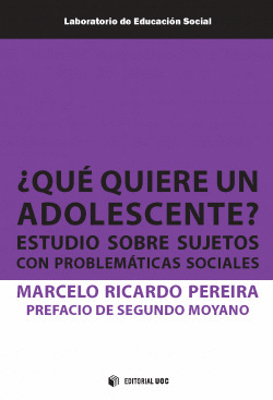�QU� QUIERE UN ADOLESCENTE?