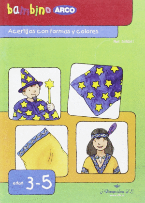 ACERTIJOS CON FORMAS Y COLORES BAMBINO
