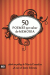 50 POEMES PER SABER DE MEM�RIA