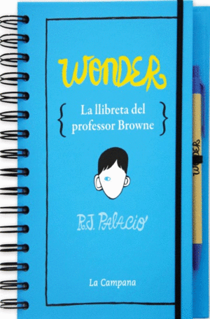 WONDER LA LLIBRETA DEL PROFESSOR BROWNE