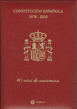 ESTUCHE CONSTITUCIN ESPAOLA 1978-2018