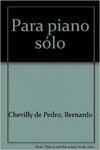PARA PIANO S�LO