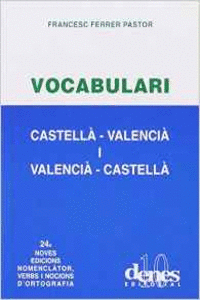 VOCABULARI CASTELL�-VALENCI� I VALENCI�-CASTELLA