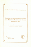 MANUSCRITOS DE CONTENIDO EPIGR�FICO DE LA BIBLIOTECA NACIONAL DE MADRID (SIGLOS