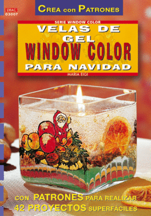 SERIE WINDOW COLOR N� 7. VELAS DE GEL WINDOW COLOR PARA NAVIDAD