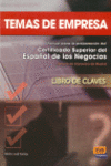TEMAS DE EMPRESA - LIBRO DE CLAVES