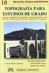 TOPOGRAFA PARA ESTUDIOS DE GRADO