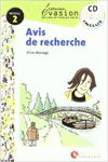 EVASION NIVEAU 2 AVIS DE RECHERCHE + CD