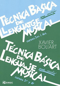 T�CNICA BASICA DE LLENGUATGE MUSICAL 3R-4T