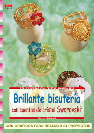 SERIE SWAROROVSKI N� 16. BRILLANTE BISUTER�A CON CUENTAS DE CRISTAL SWAROVSKI.